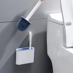 Escova de Silicone 2 em 1 para Vaso Sanitário