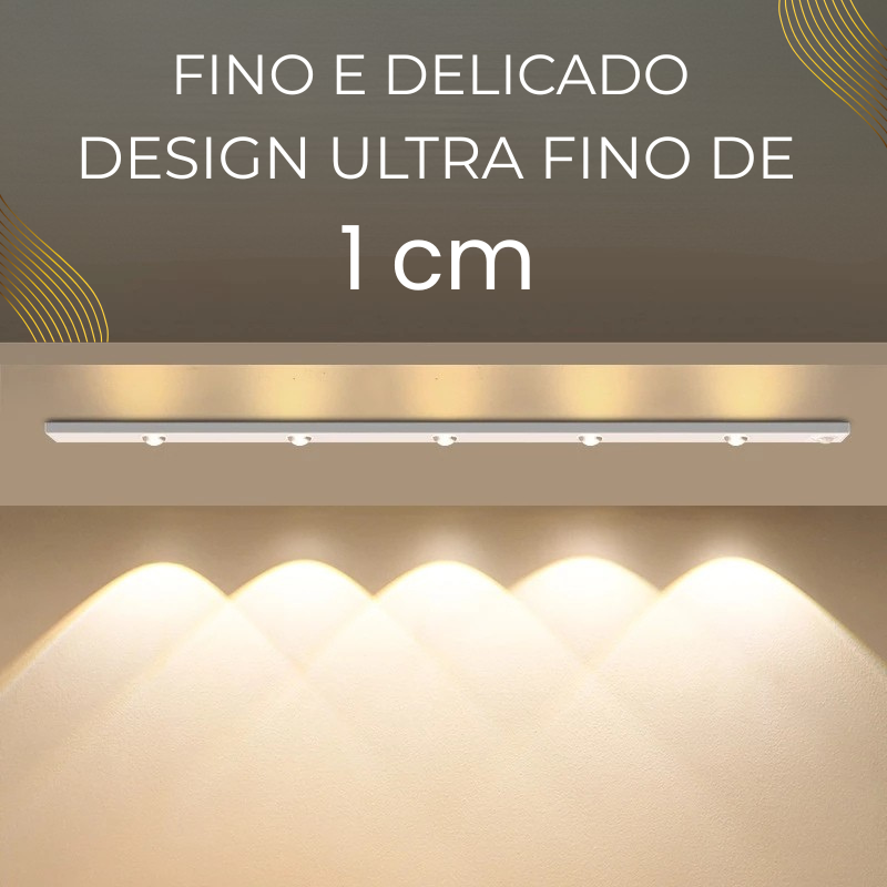 Luz LED com Sensor de Movimento